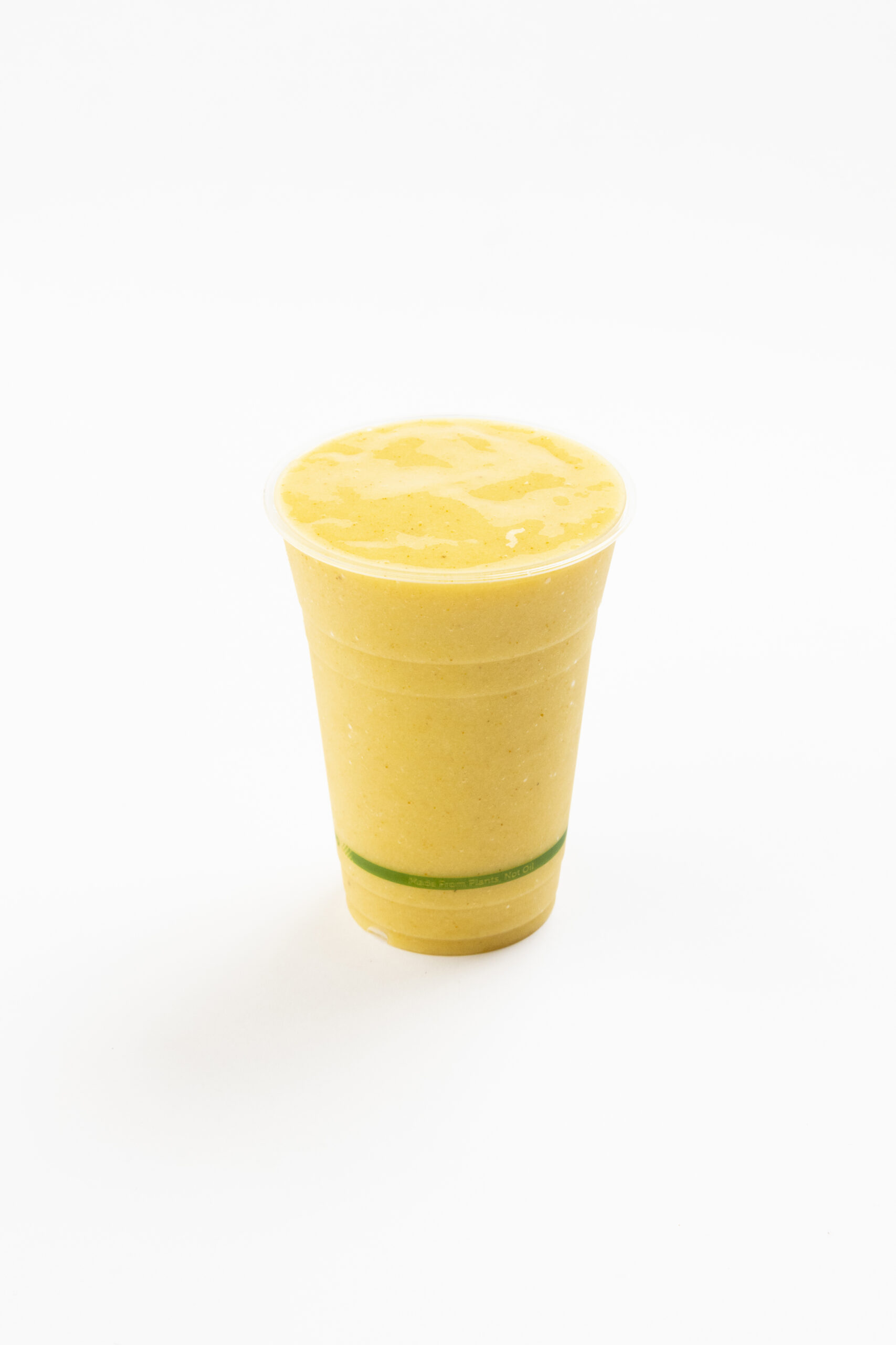 Mango Bango Coconut water, mango, pineapple, banana, turmeric, ginger